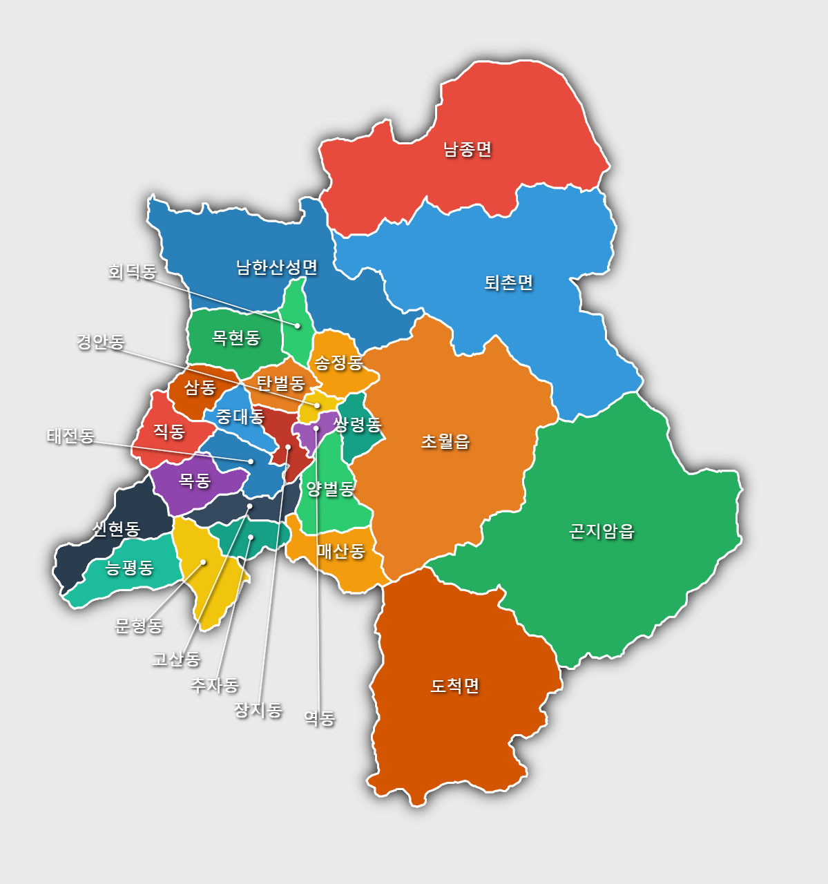 경기도_광주시_읍면동단